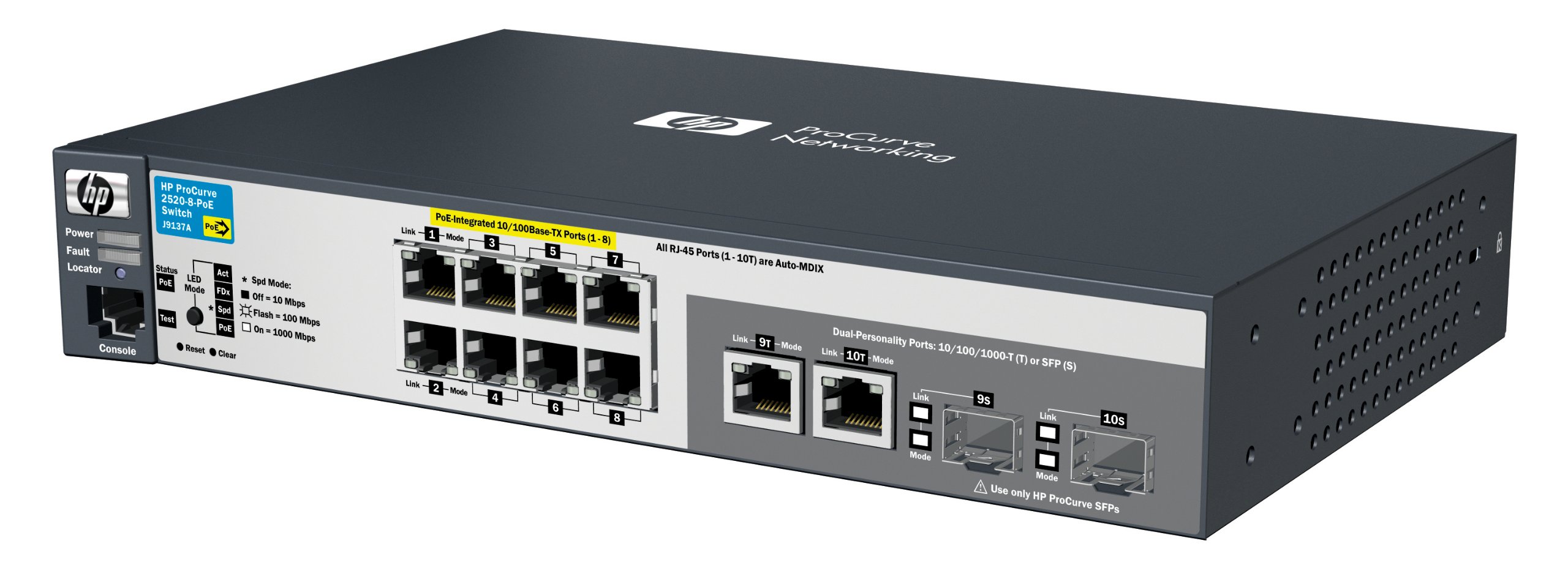 Amazon.com: Hewlett Packard Hp 2520-8 Poe Procurve Switch
