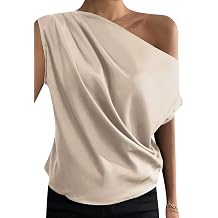 Women's Summer Off The Shoulder Tank Tops for Women Casual Sleeveless T Shirt Tank Loose Blouse Shirt