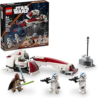Star Wars BARC Speeder Escape, Mandalorian Toy Building Set for Kids, Star Wars Gift for Boys, Girls and Fans Ages 8 and Up, Comes with Kelleran Beq and Grogu, 75378