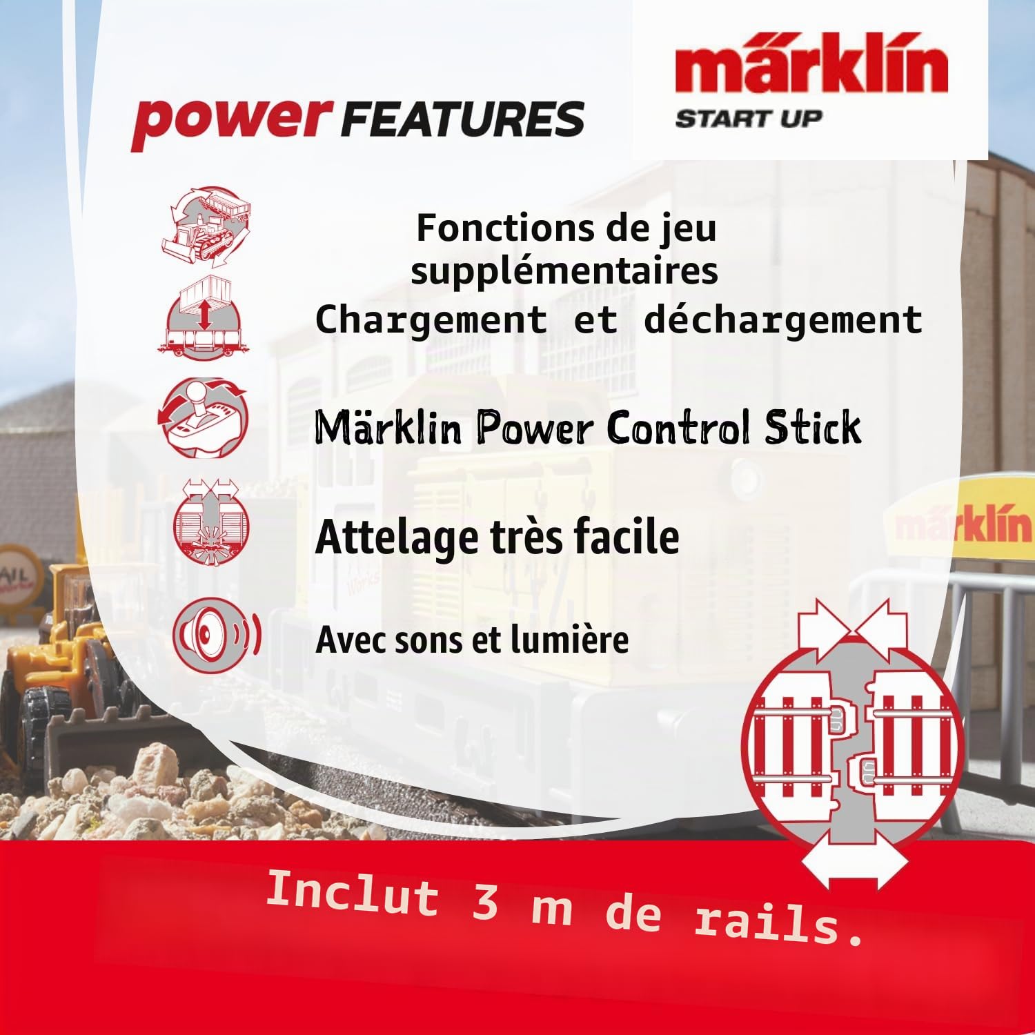 Märklin Start up Kit de démarrage pour Chantier
