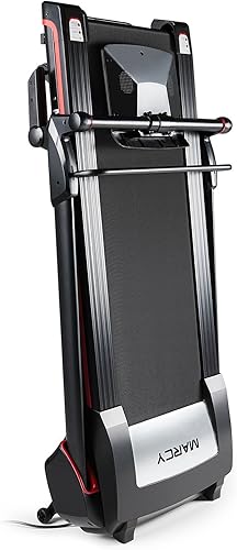 Miniatura 7 de Marcy Cinta de correr motorizada plegable fácil/máquina corriente eléctrica premontada JX-651BW negro 30.00 x 66.00 x 126.00 "