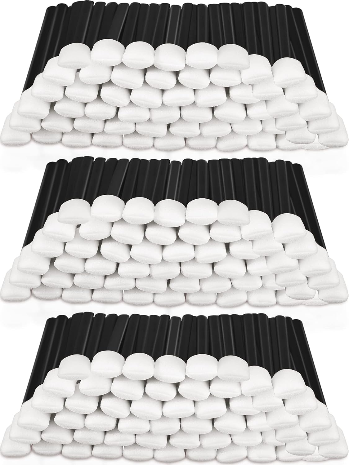 500 Pack Foam Cleaning Swabs 5.1 Inch, Foam Tips Sponge