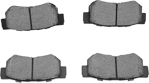 Miniatura 6 de A-Premium Kit de rotores de freno de disco sólido trasero de 10.31 pulgadas (10.315 in) + pastillas de cerámica compatibles con modelos