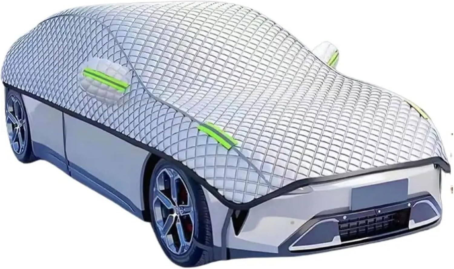 車のカバー 車カバー 屋外保護 防水 四季対応 フロントガラス保護 雹よけ 雪よけ サンシェード 霜よけ パーツ(Sedan)