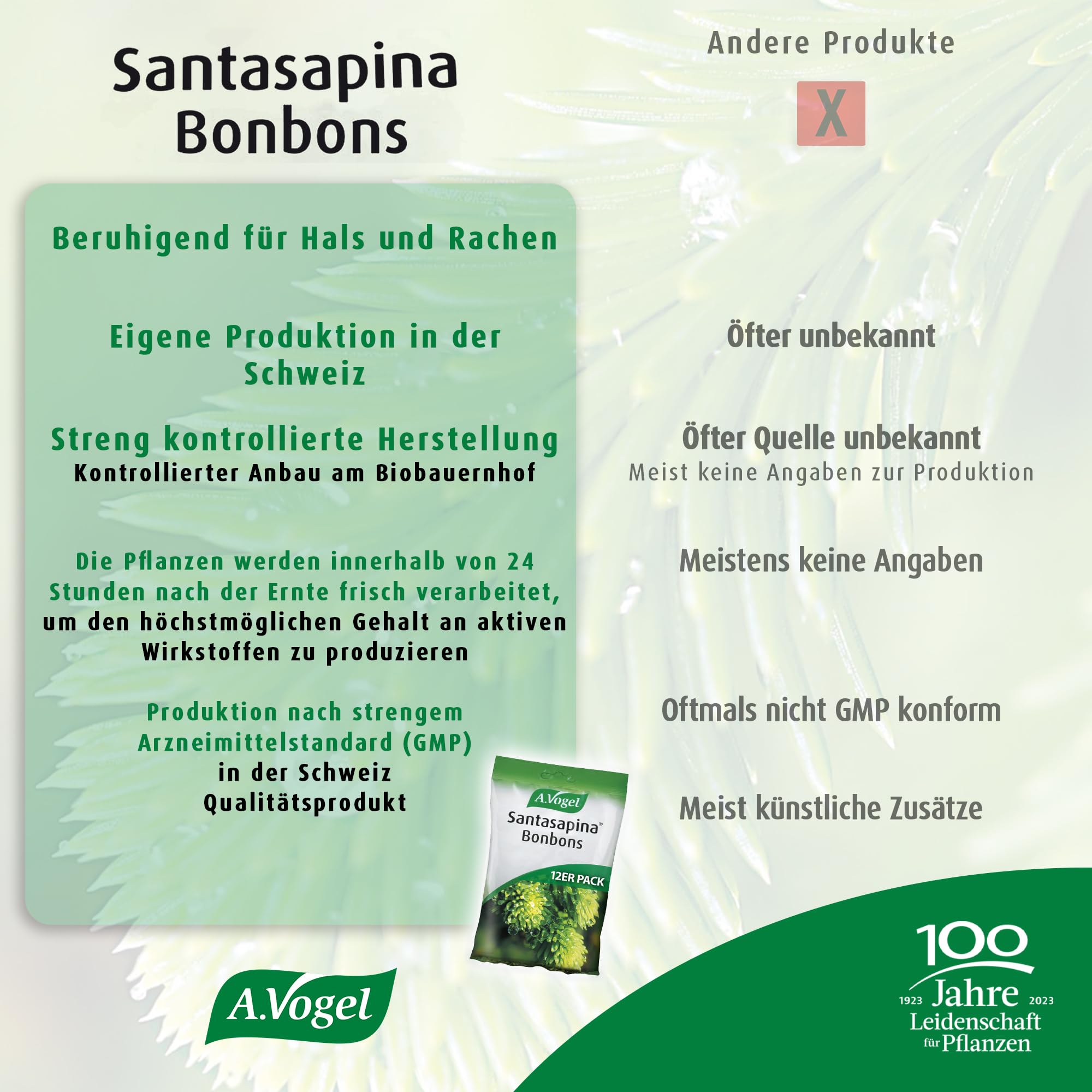 Santasapina-Bonbons 12 x 100 gr