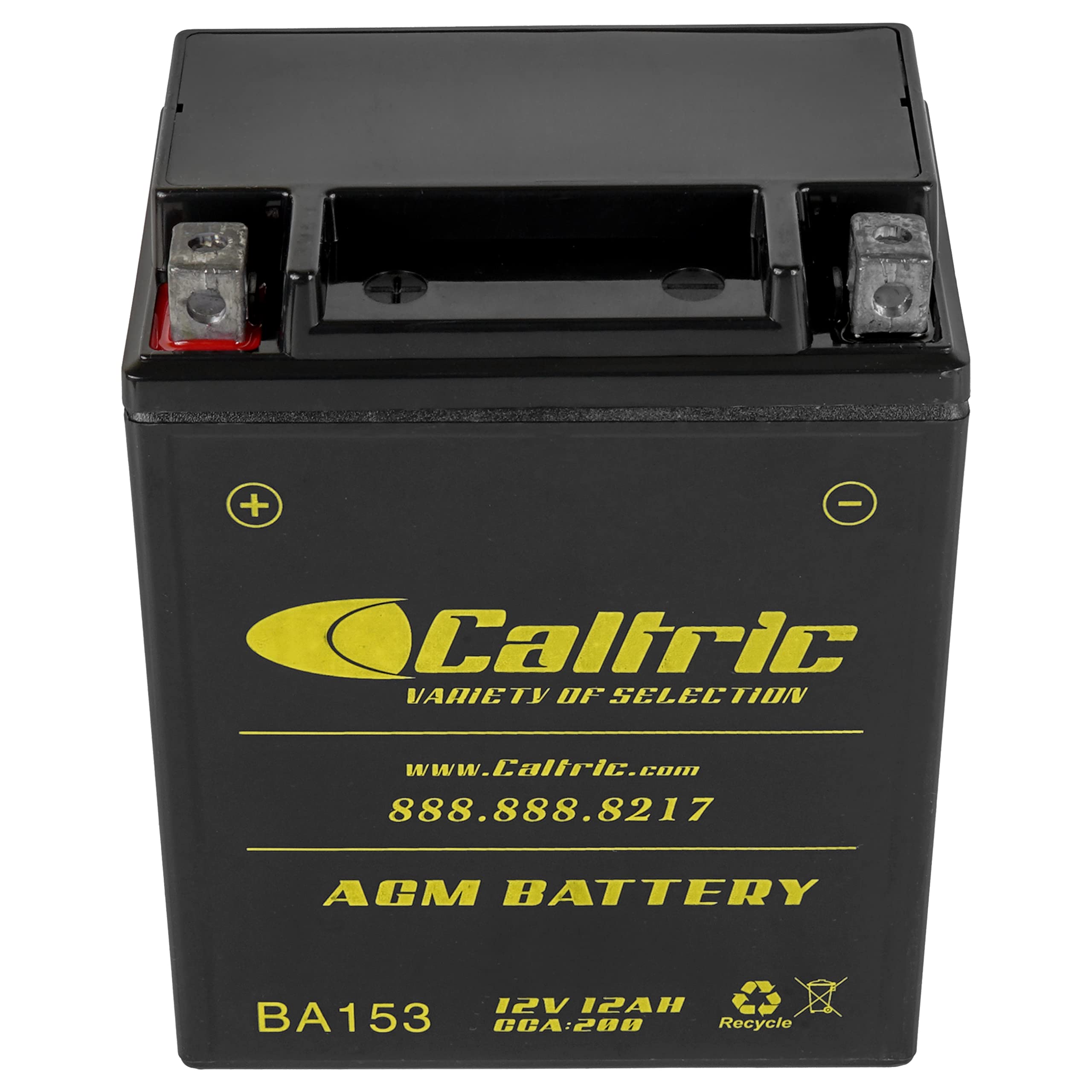 Amazon.com: Caltric AGM Battery YB14A-A2 Compatible with