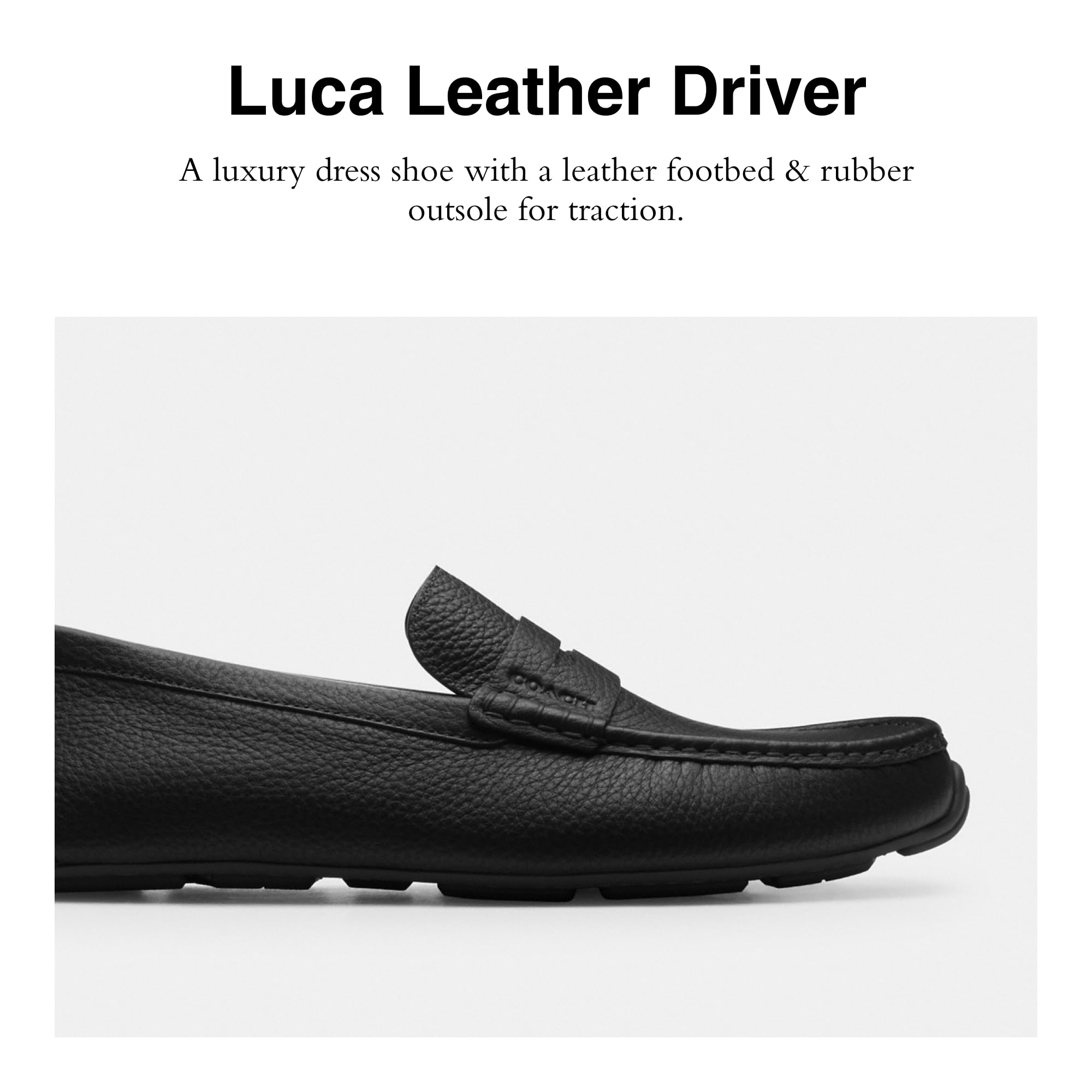 Coach Men's Luca Leather Driver