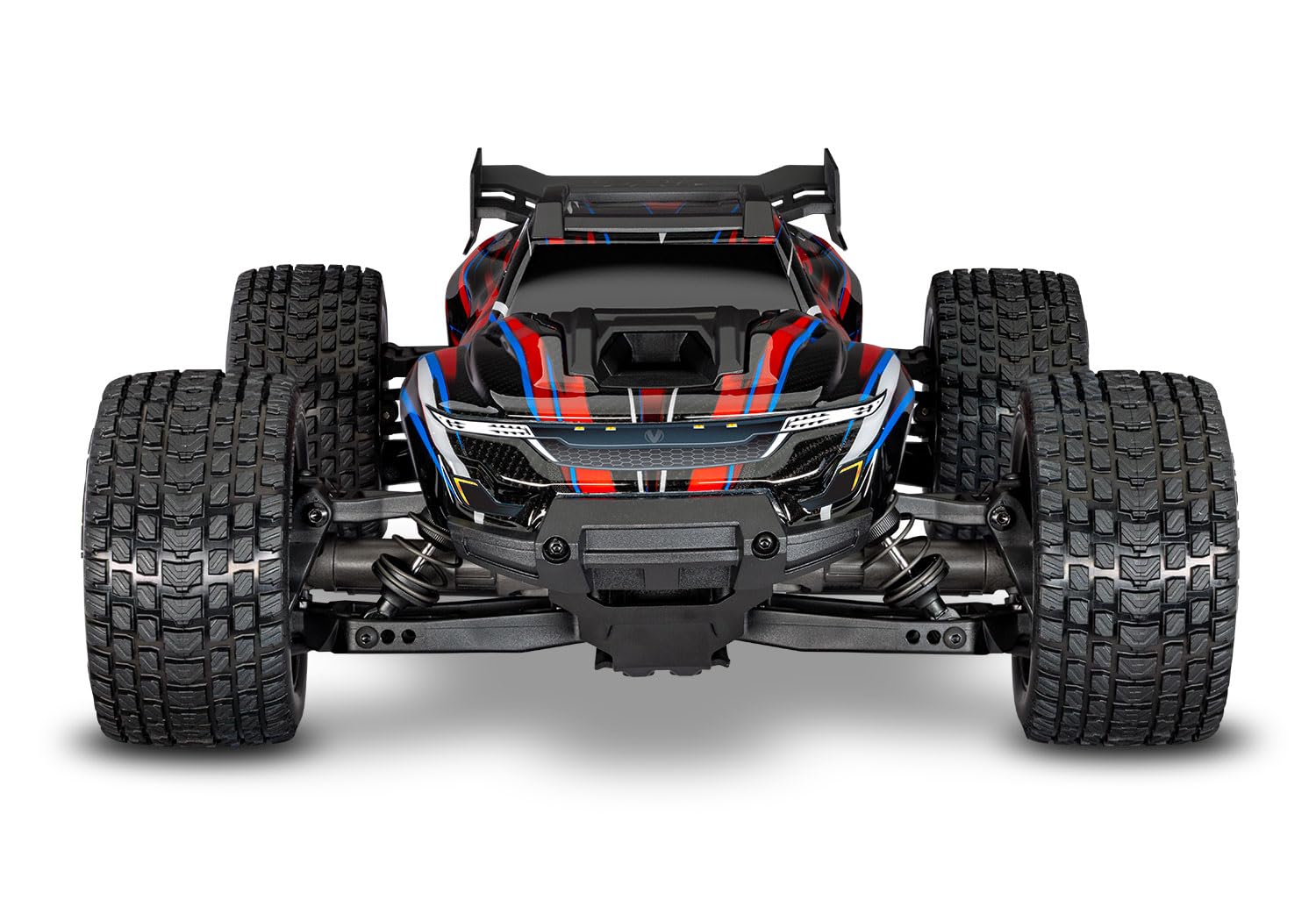 Traxxas Mini XRT VXL-3s Rot Brushless 1:10 RC Modellauto Elektro Monstertruck Allradantrieb (4WD) RtR 2,4 GHz (108076-1-RED)
