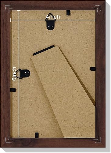 Vista 133 de Vittanly - Juego de 9 portarretratos, plexiglás resistente a rupturas, exhibe fotos de 12 x 12 pulgadas o, con paspartú, de 8 x 8 pulgadas, marcos