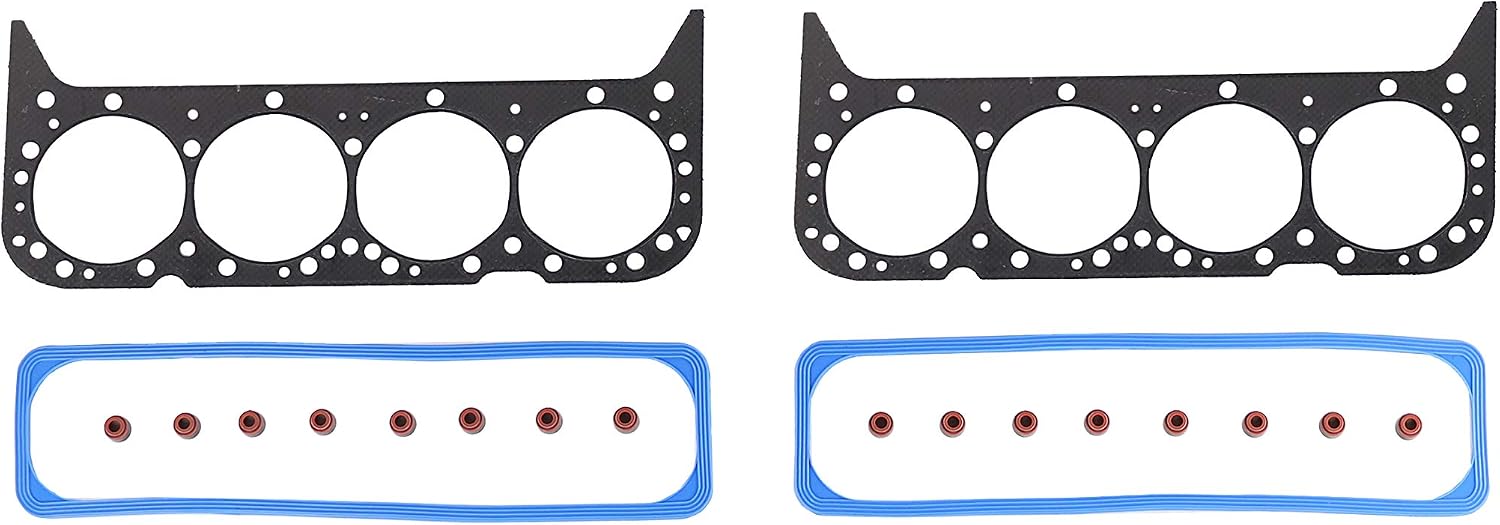 DNJ HGS3104 Head Gasket Set for 1996-2002 AM General, Cadillac, Chevrolet, GMC C1500, C1500 Suburban, C2500 5.7L V8 16V OHV 350cid