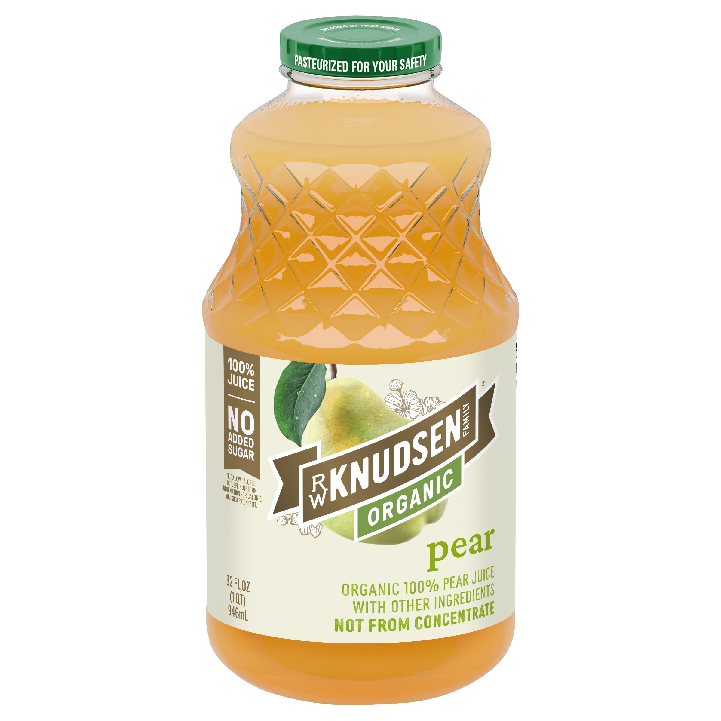 R.W. Knudsen, Organic Pear Juice, 32 Fl Oz