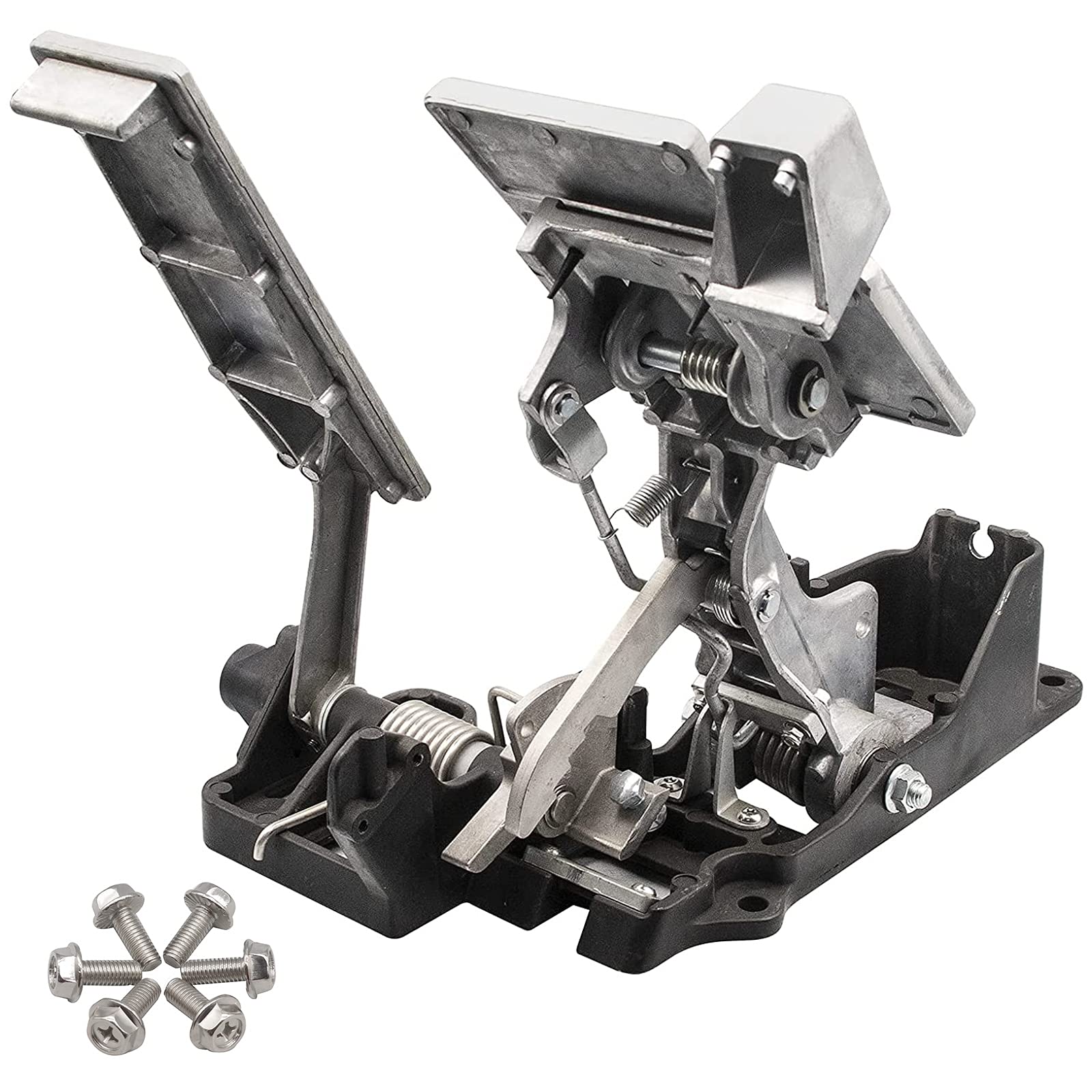 Panglong Pedal Assembly with Screws Fits Yamaha Golf Cart, Replace OEM JW2-F7850-09-00 JW2-F7850-00-00 JW2-F7850-01-00