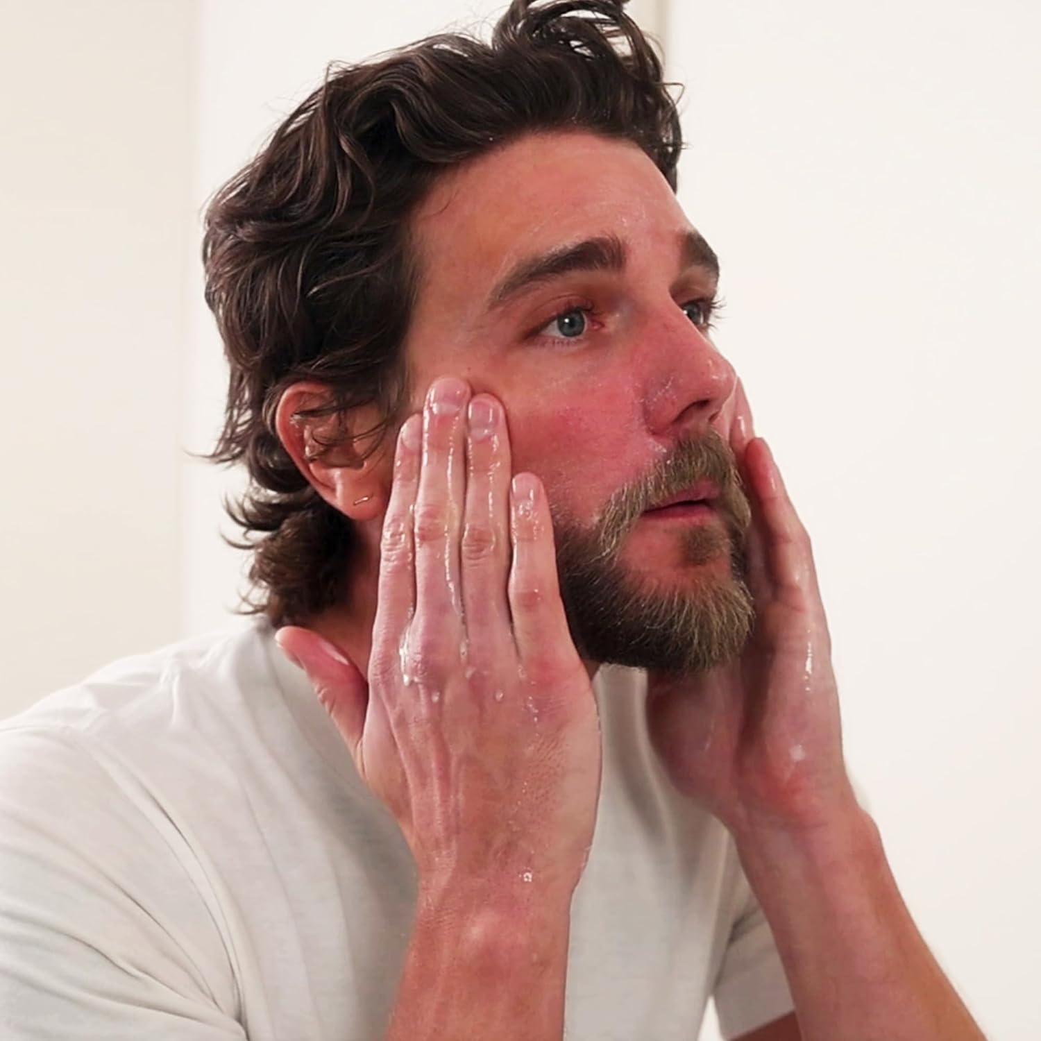 Billy Jealousy Face3Some Face Trio Vegan Mens Skin Care Kit with Travel Size Toiletries, Daily Facial Cleanser, Exfoliating Facial Cleanser and Skincare Moisturizer, Gentle Fresh Scent