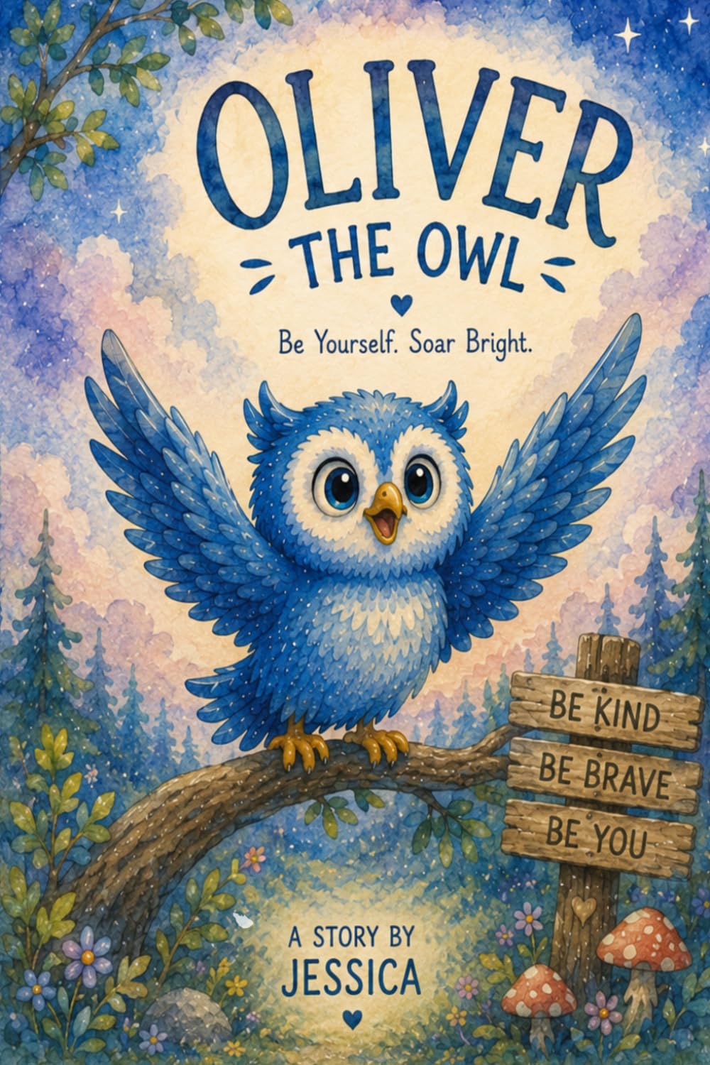 Oliver The Blue Owl: A Heartwarming Story About Friendship, Kindness, and Being Yourself