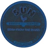 C&D Visionary Sun Records Logo Patch, Blue, Black