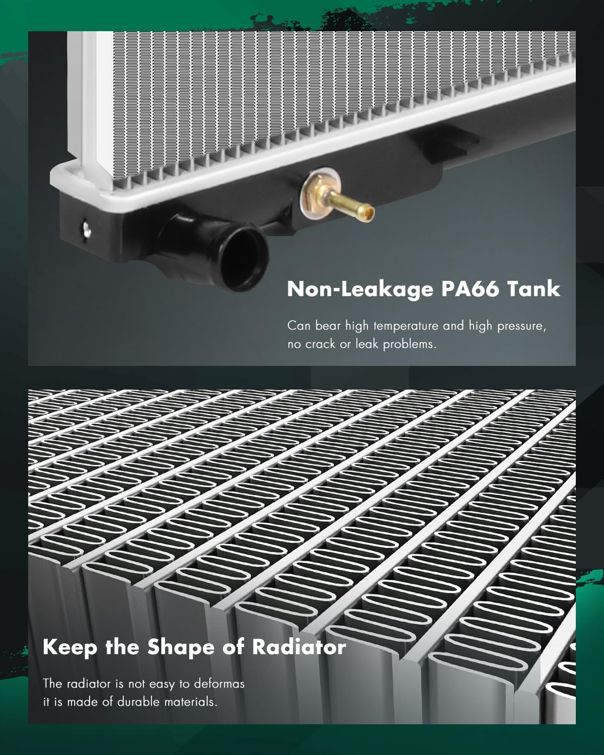 SCITOO 2807 Radiator Replacement Compatible for 2005-2018 for Nissan for Frontier 2005-2012 for Nissan for Pathfinder 2005-2015 for Nissan for Xterra 2009-2012 for Suzuki for Equator