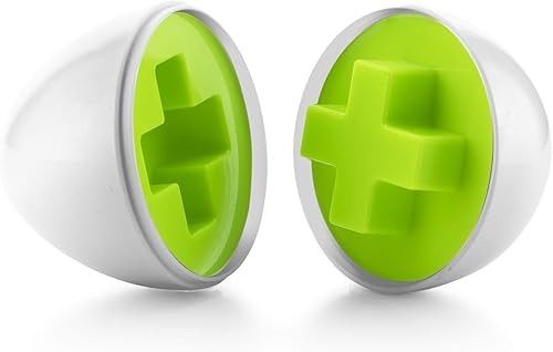 Miniatura 6 de Play Brainy Huevos a juego de formas y colores juguete de huevo de Pascua juguete educativo Montessori STEM para niños pequeños y preescolares ideal