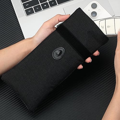 Miniatura 3 de awakentti Bolsa de blindaje de señal antilocalización para teléfono celular, bolsa de llave de bloqueo de señal, protección antirrobo para