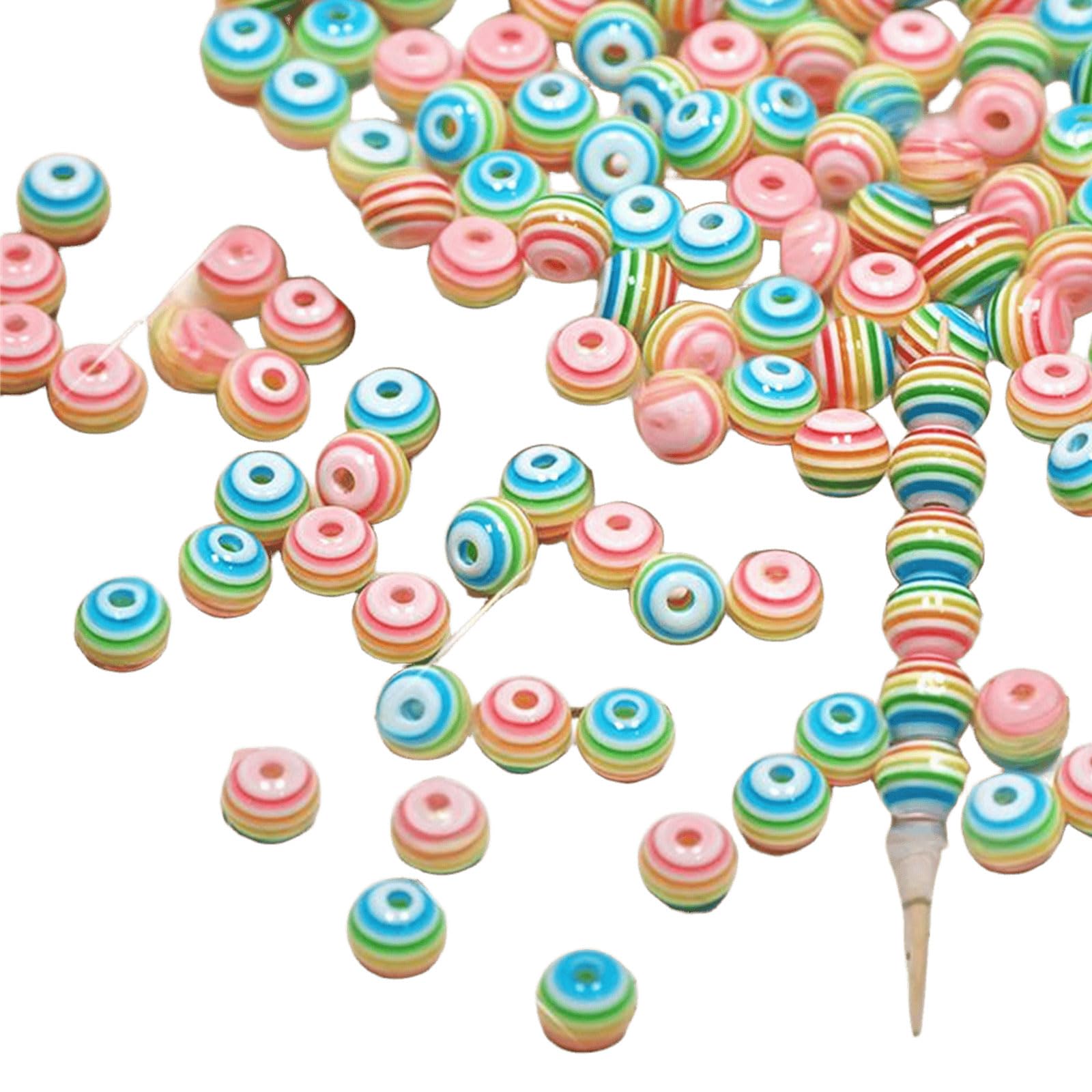 carotoe Assorted Colorful Beads for Handworked Accessories Home and Sewing Beads Art Supplies