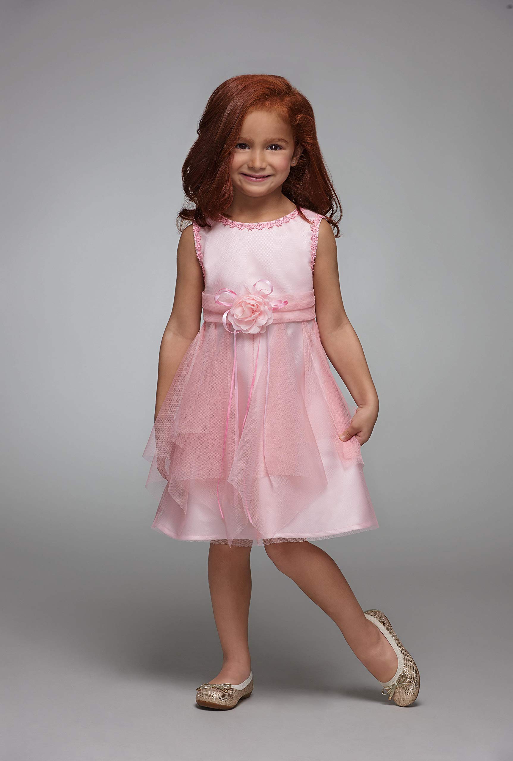 Patron couture robe enfant Simplicity S8896 papier blanc pour couper sans erreur