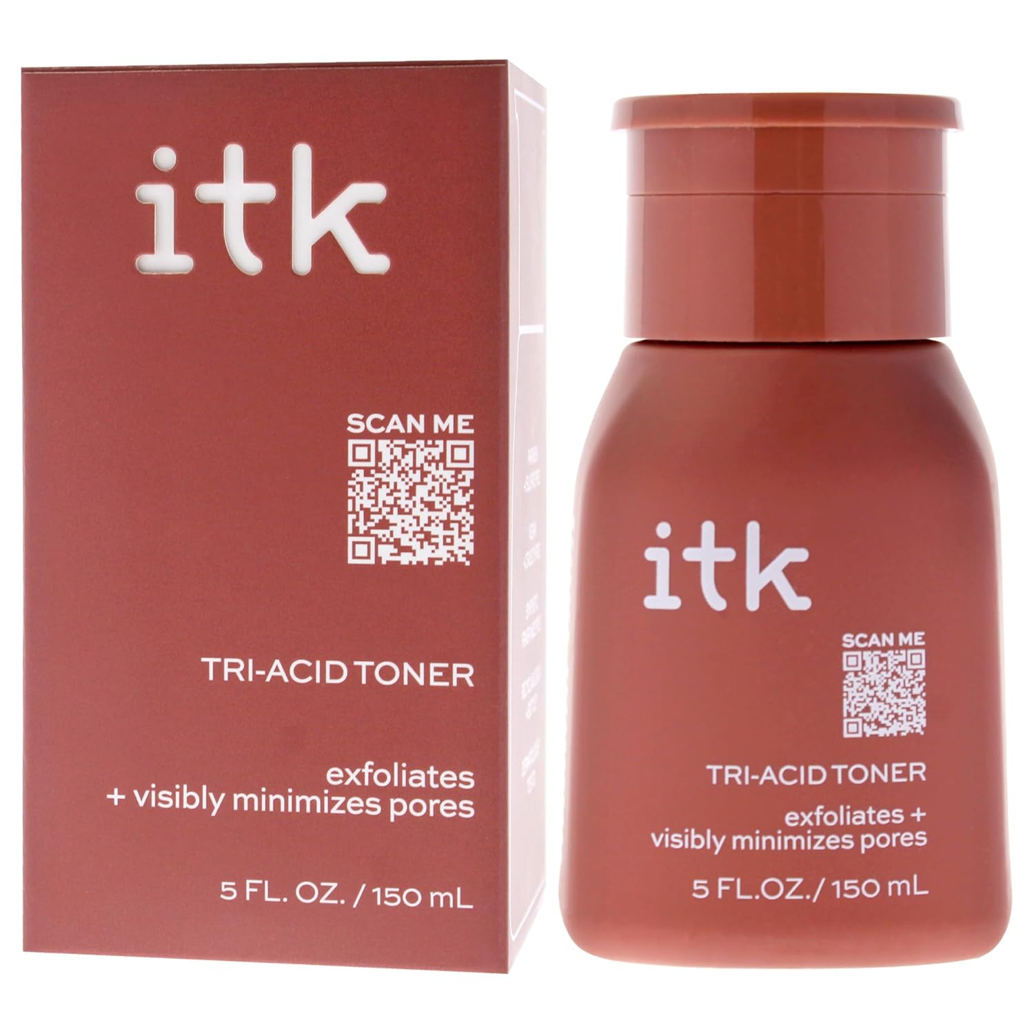 ITK Tri-Acid Facial Toner with AHA, BHA, PHA + Niacinamide - Exfoliate Face + Minimize Pores - Salicylic + Lactic Acid - Brighten Dark Spots + Glow, 5 Fl Oz - Image 5