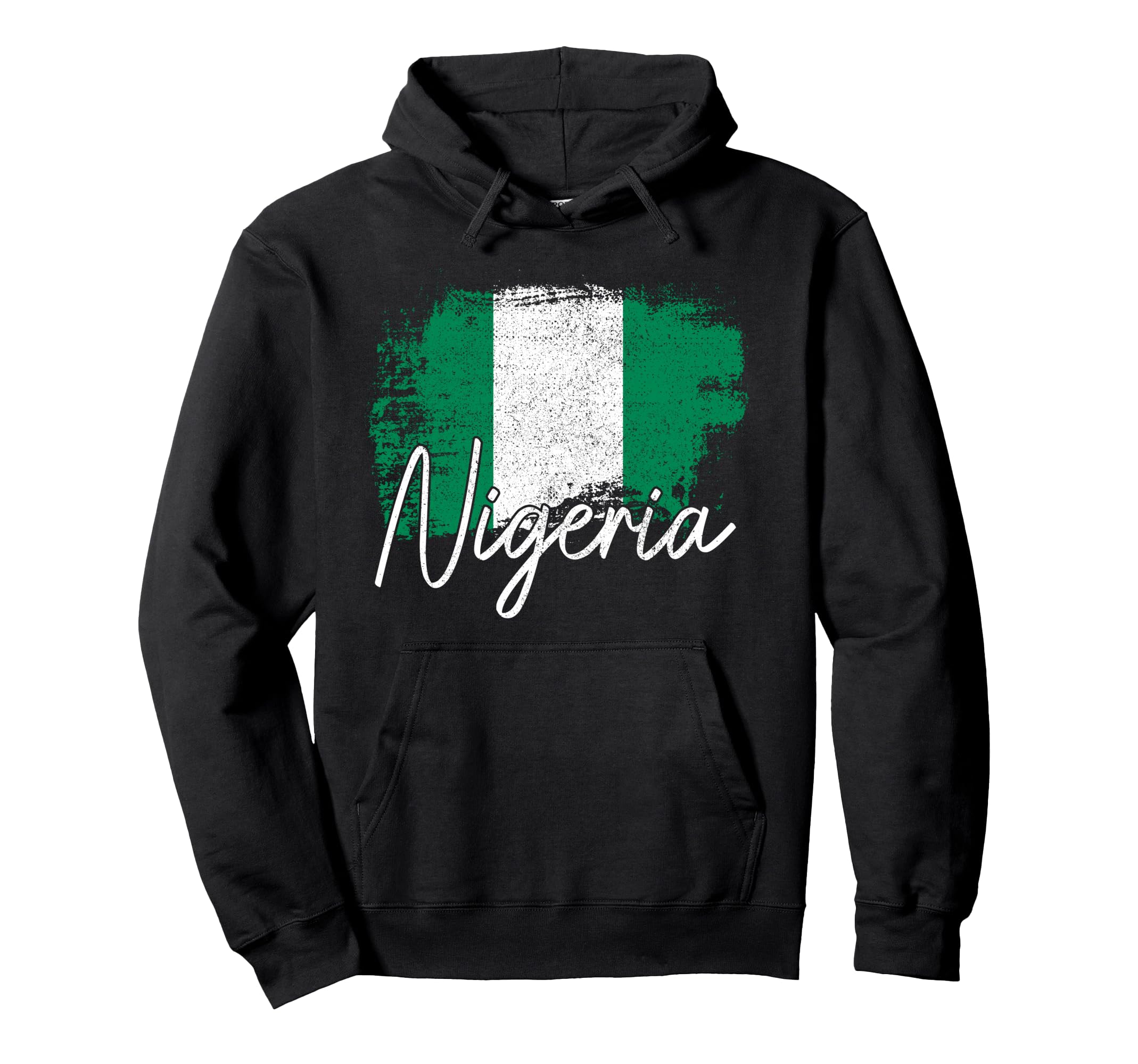 Nigeria Flag Nigerian Pride Roots Pullover Hoodie