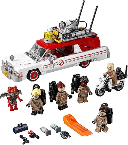 Kit de construcción Lego Ghostbusters Ecto-1 y 2 75828 (556 piezas)