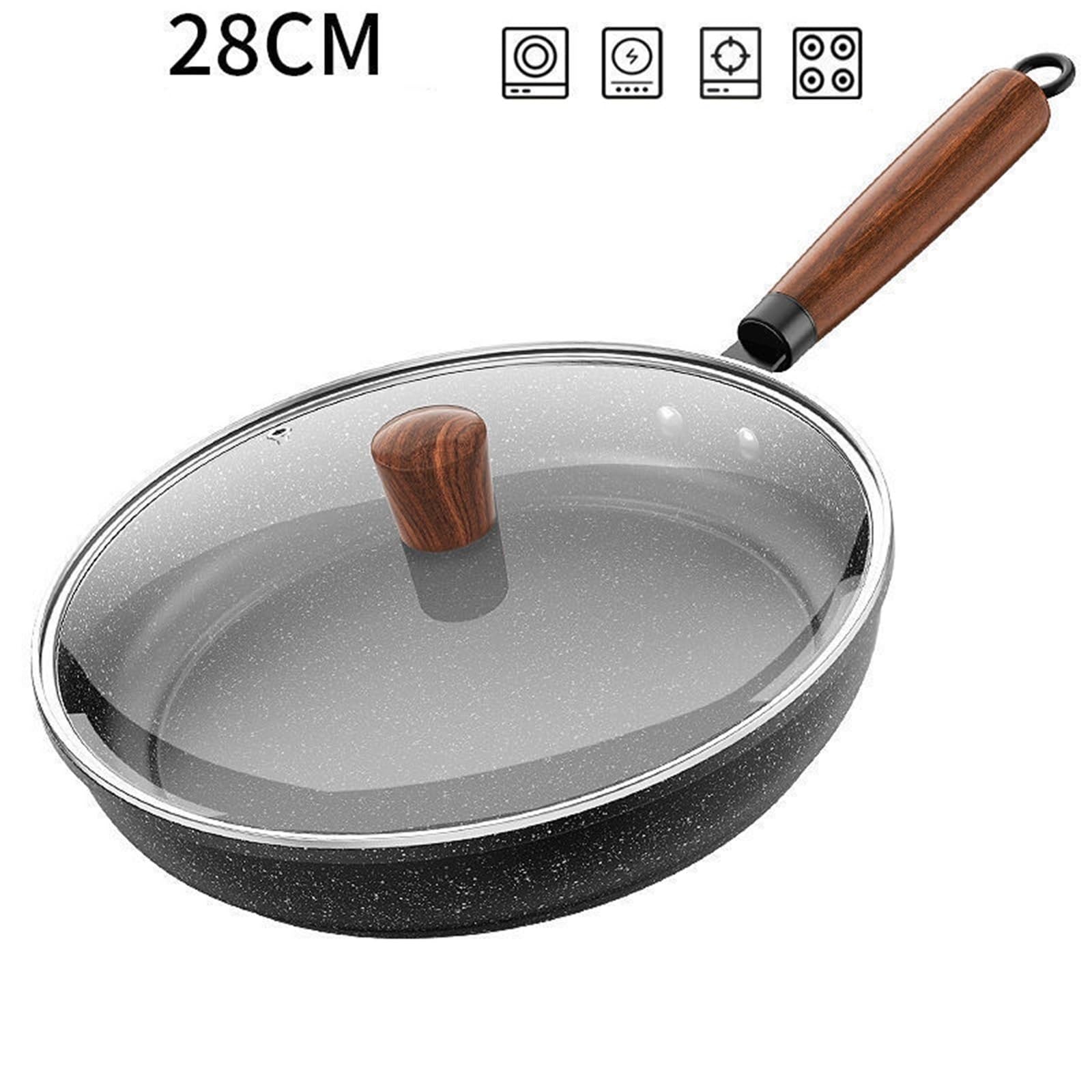 28X8.50cm Antihaft-Bratpfanne Bratpfanne Steak Pfannkuchenpfanne Haushalt Induktionsherd Gasherd Universalpfanne