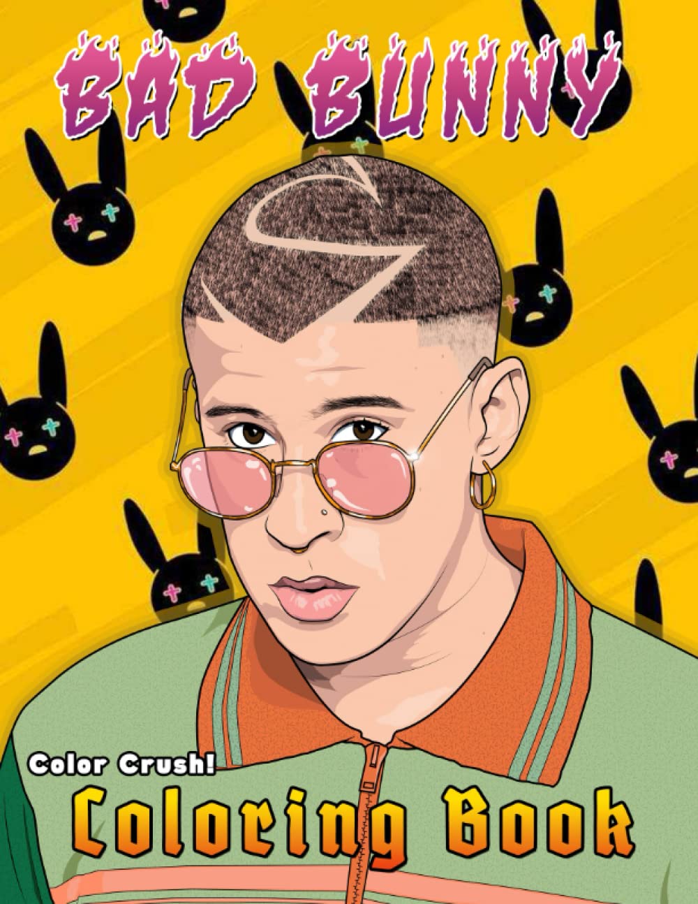 Bad Bunny Coloring Book: Bad Bunny Color Wonder Creativity Adult Coloring Books For Men And Women Paperback – 20 November 2021