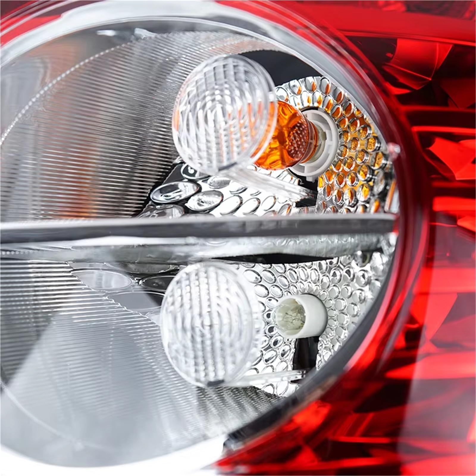 Genérico Piloto Trasero Para Chevy Para CAPTIVA 2008 2009 2010 Conjunto De Luces Traseras Parachoques Trasero Luz Freno Lámpara Trasera Bombillas Luz Trasera Coche(Izquierda)