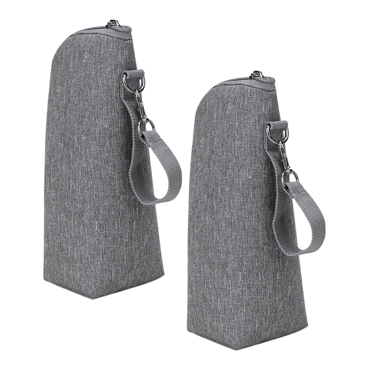 BESPORTBLE 2pcs Portable Bottle Holder Bag Insulated Milk Container Pouch for Warm Cold Beverages Water Resistant Design Lightweight Convenient for Outings