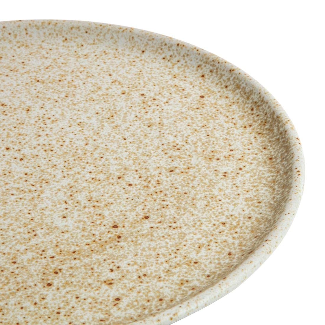 Olympia FA338 Lot de 6 petites assiettes rondes en toile 265 mm Blé