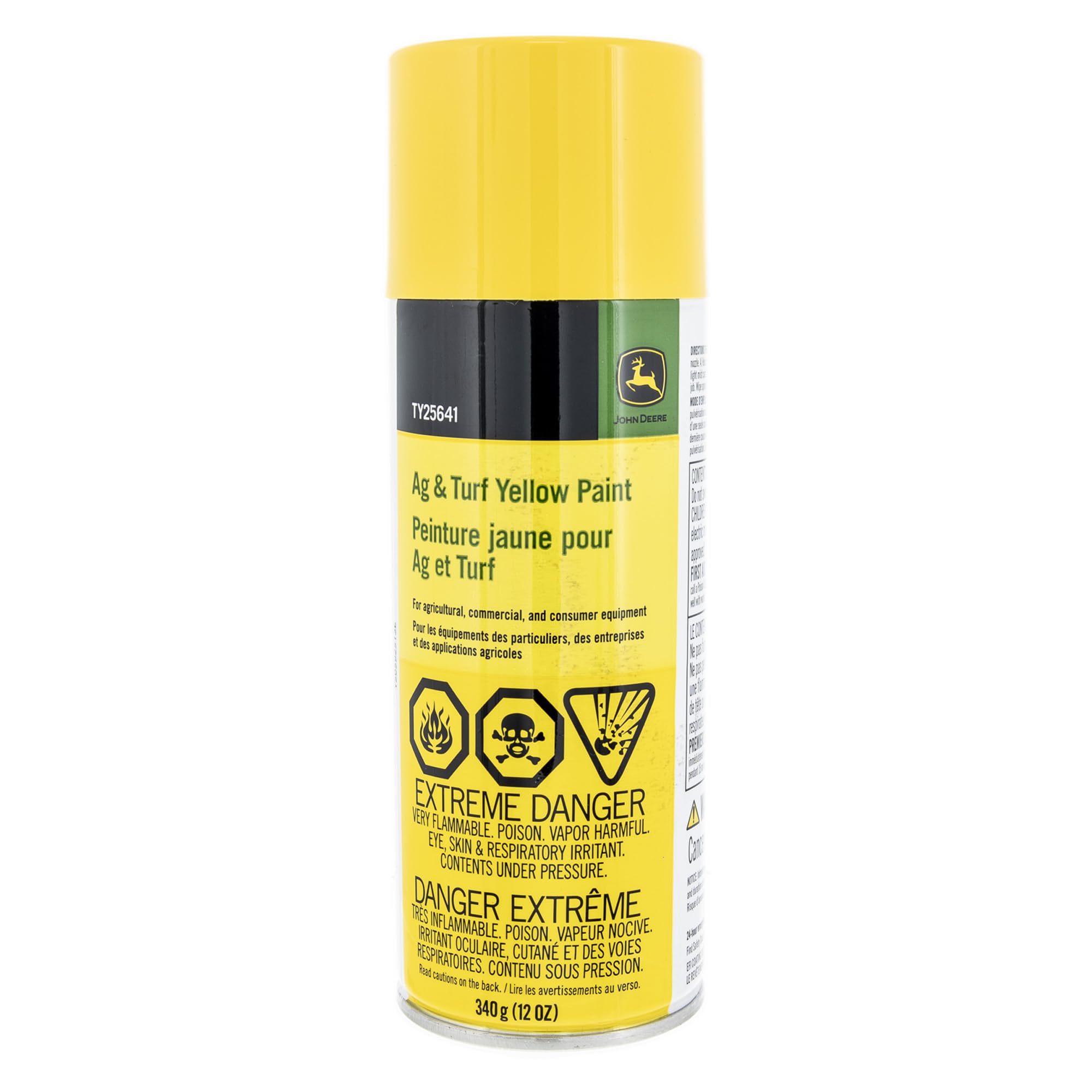 John Deere Original Equipment Yellow Spray Paint #TY25641 - Lawn