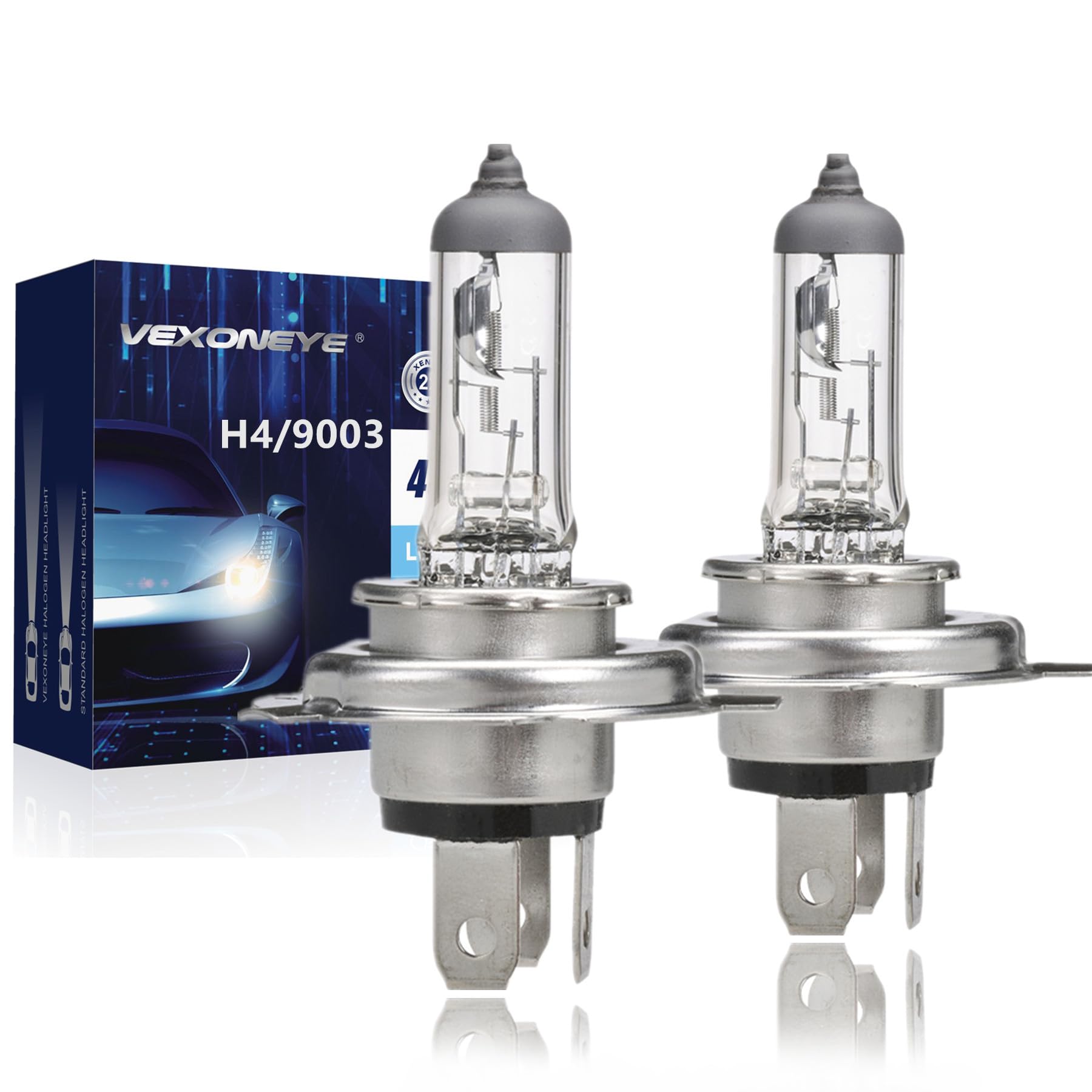 Amazon.com: VEXONEYE 9003/H4 Halogen Headlight Bulb, H4 12V 60/55W