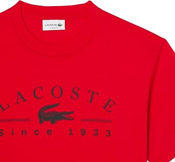 Lacoste Men's Printed Cotton T-Shirt