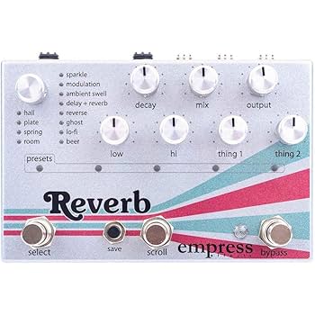 Empress Effects - Reverb(未使用に近い) Amazon.com: Empress Effects Reverb : Musical Instruments