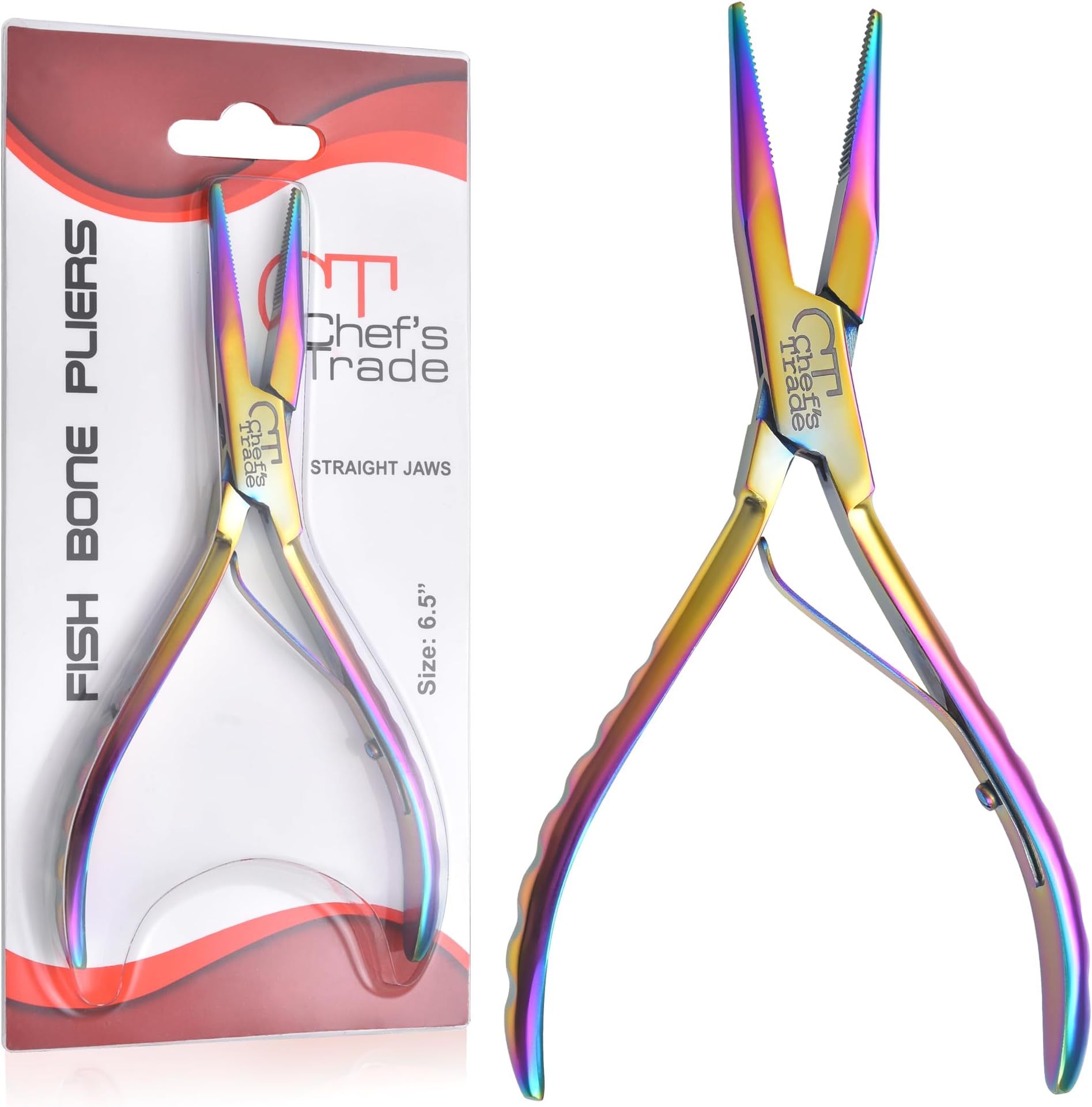 Fish Bone Pliers/Tweezers Stainless Steel Washable (plasma)