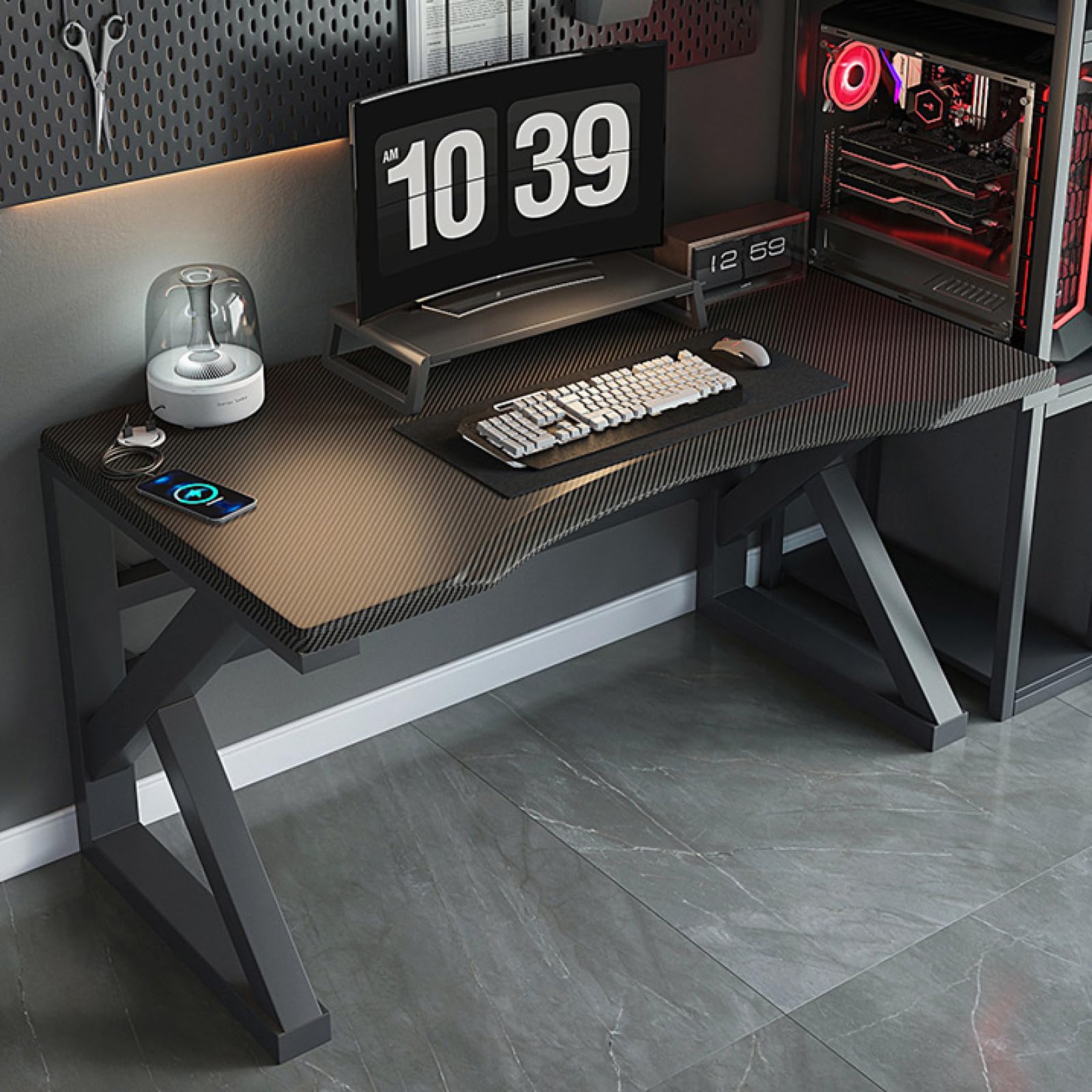 Bureau pour ordinateur portable table d'écriture minimaliste pour étudier et télétravailler