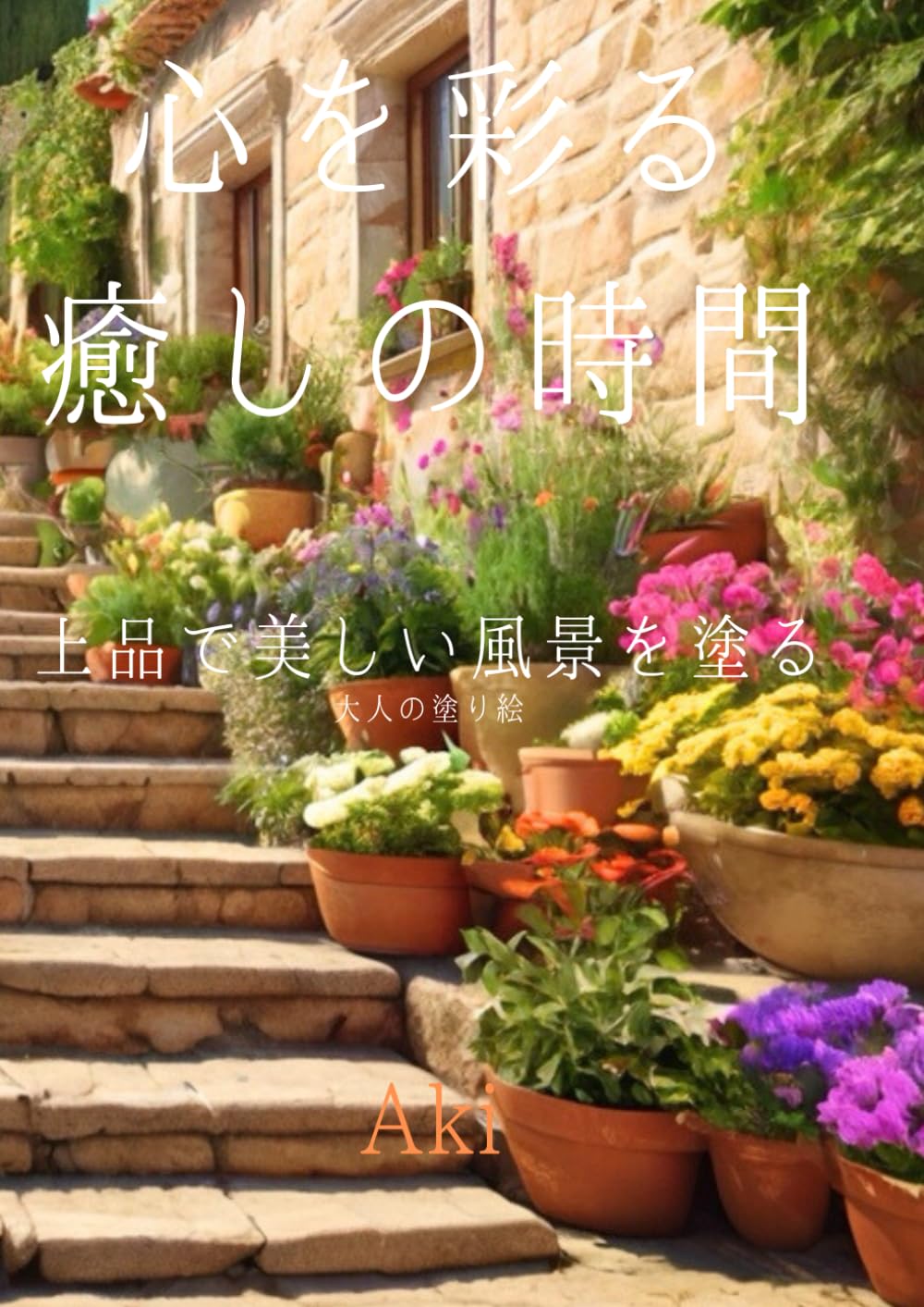 心を彩る癒しの時間: 上品で美しい風景を塗る:大人の塗り絵 (Tranquil Lines)
