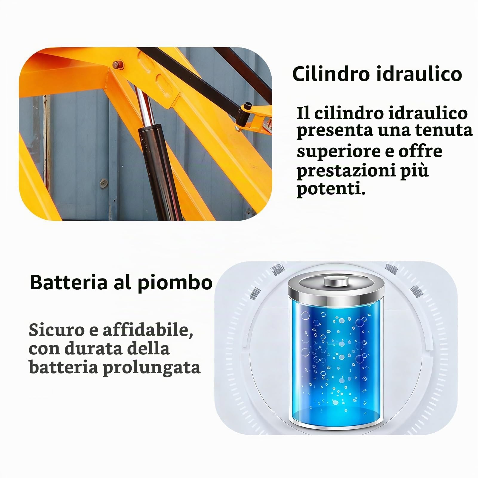 Transpallet elettrico telescopico, maneggevole idraulico pieghevole con capacità di 499 kg per il sollevamento di materiali in fabbrica e supermercato