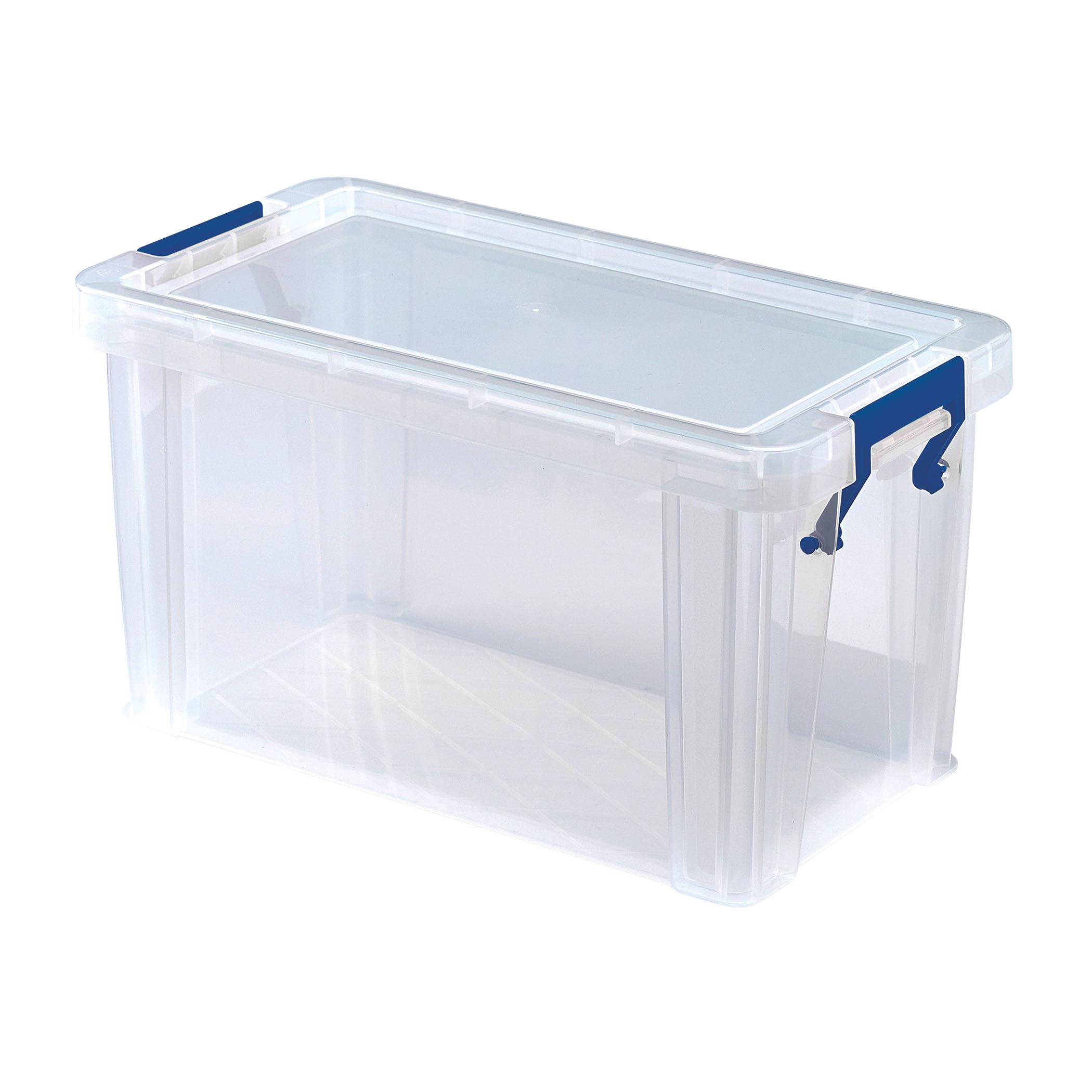 BANKERS BOX Storage Box 2.6L (6 Pack), BPA-Free, Stackable Plastic Organizer with Clip-Lock Lid
