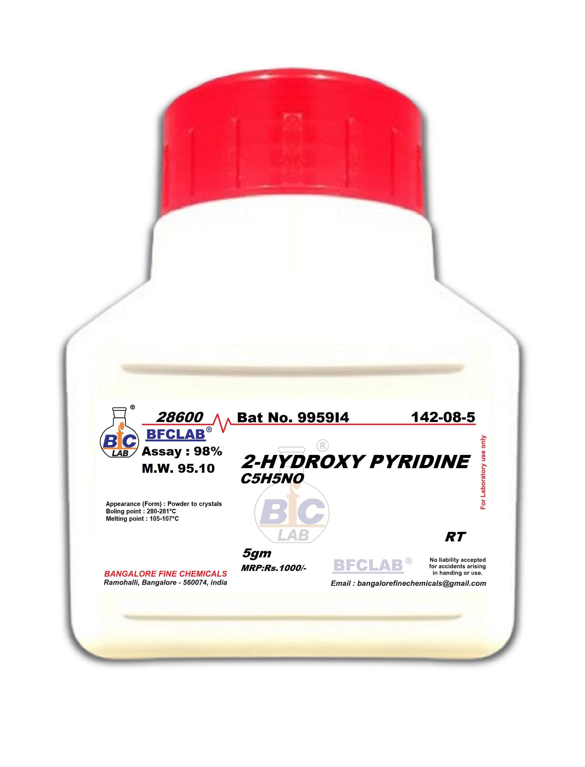2-Hydroxy Pyridine Solid- 5Gm