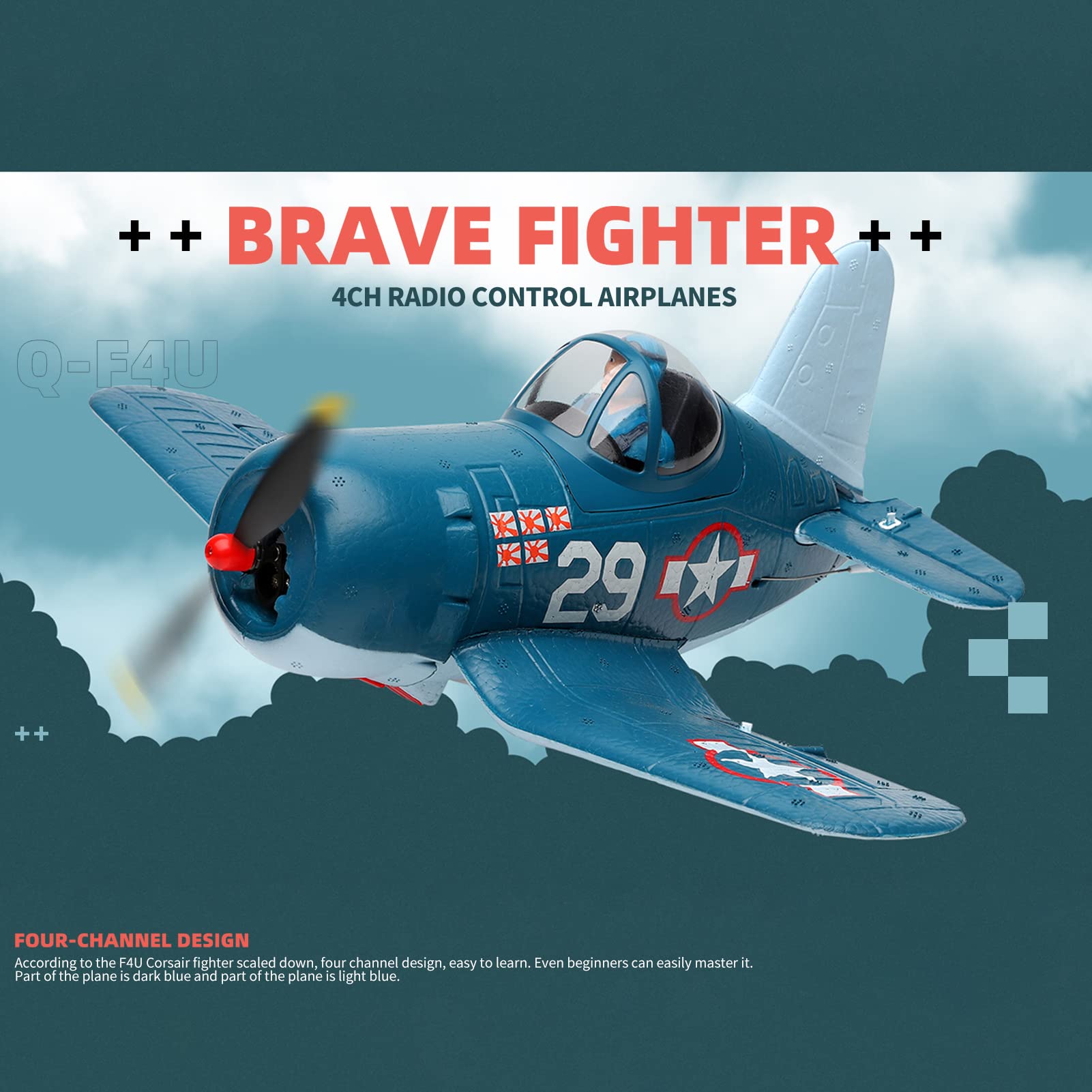 Amazon.com: GoolRC RC Plane, WLtoys A500 RC Airplane, 4