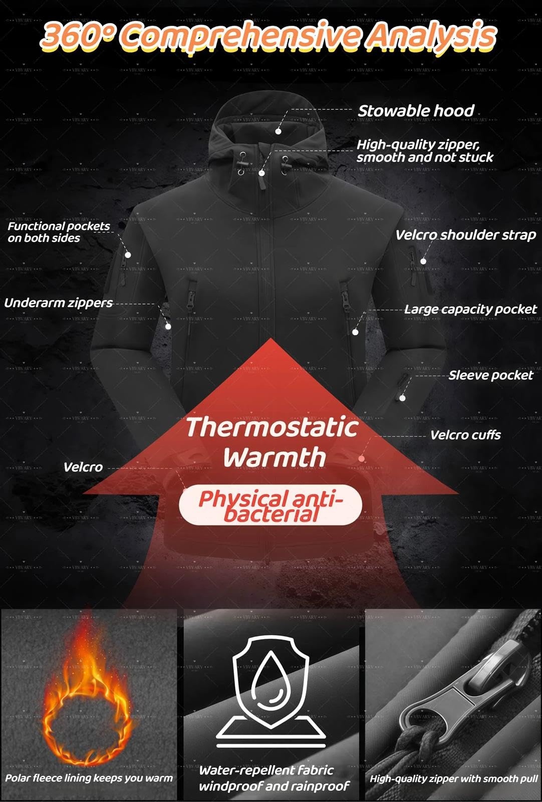 Uniformi Tattiche Uomo Set Tute Combattimento dell'Esercito Militare Impermeabile Set Pantaloni Giacca Mimetici Softshell Vestiti Caccia
