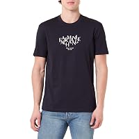 Armani Exchange Maglietta da Uomo, con Logo Stampato 3D