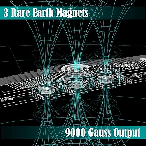 Vista 14 de Pulsera magnética definitiva, impermeable y se adapta a todas las muñecas, mantente activo