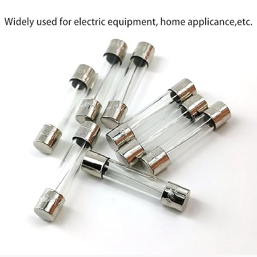 Miniatura 8 de Fusible de soplado rápido F10AL250V 0.236x1.181 in Paquete de 10 fusibles de vidrio 10A 10A 10Amp 250V fusibles de vidrio 0.24x1.18 pulgadas