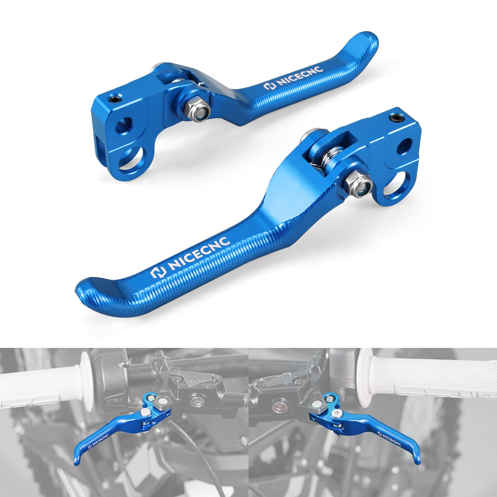 Amazon.com: NICECNC Brake Levers Foldable Clutch Levers Front Rear