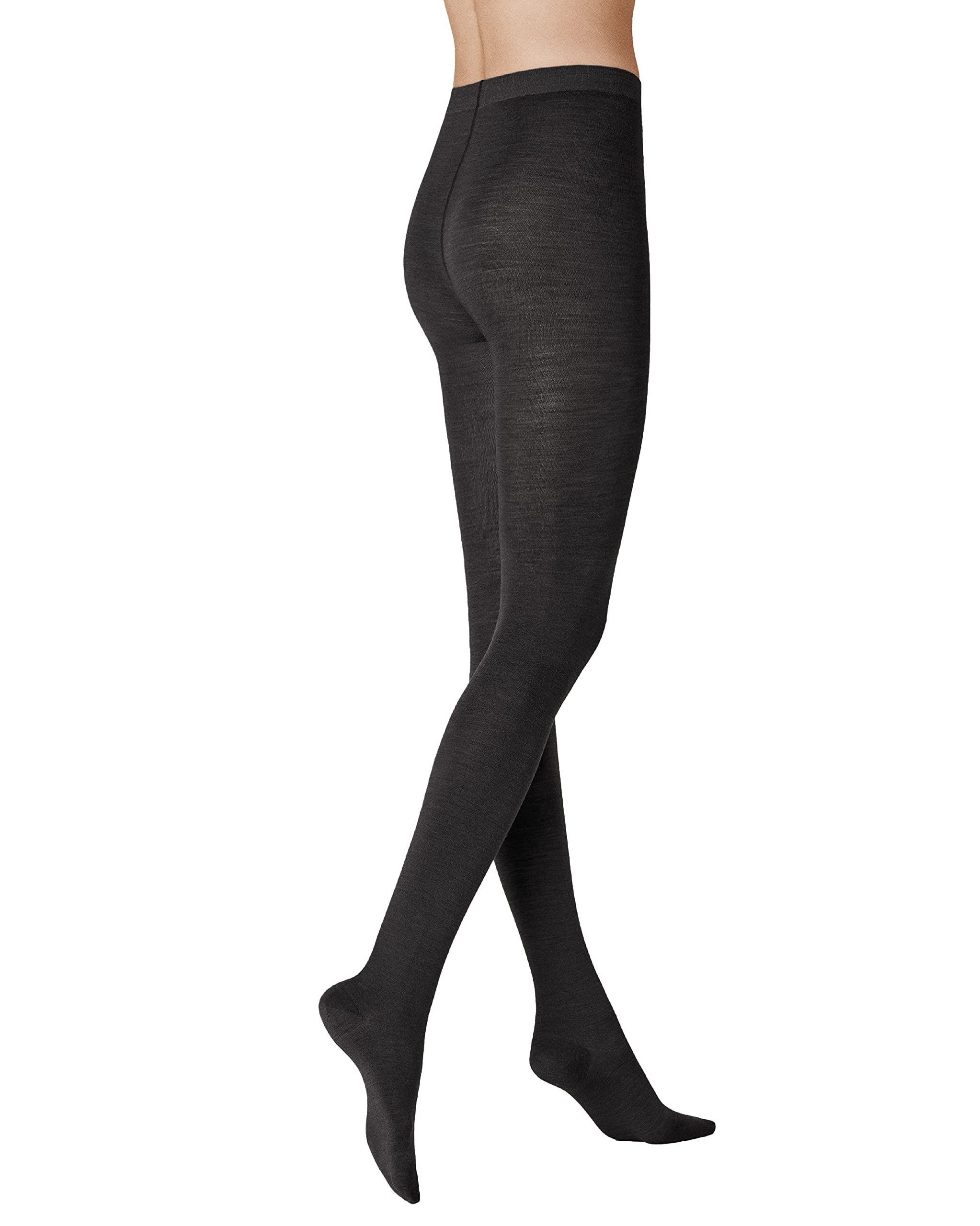 Kunert Women's Sensual Merino Tights, 100 DEN, Black (Black 0070), S (38-40EU)