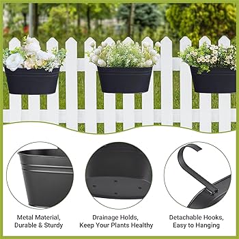 Railing Hanging Plant Stand At Rs 2890 | Garden Plant Stand In New